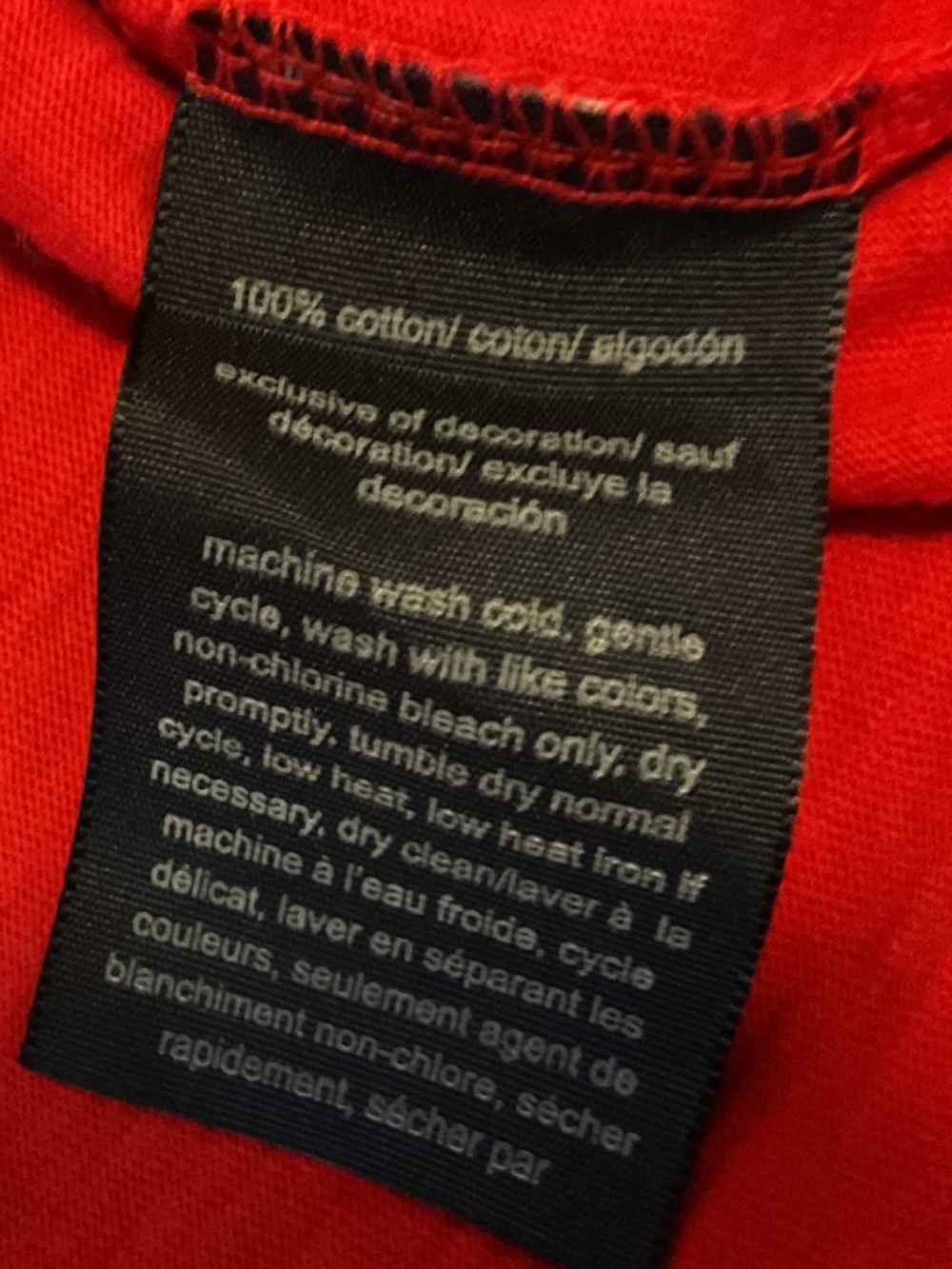 Tommy Hilfiger Red top. Excel.Xl - Picture 4 of 4